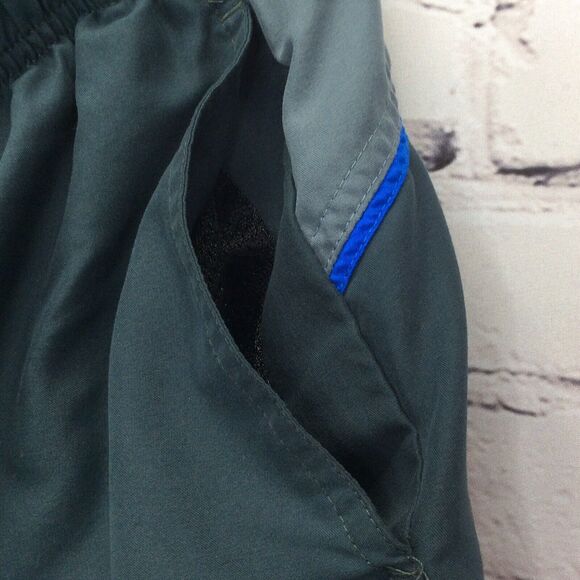 Nike Men’s Swim Trunks Size L Gray/Blue Mesh Lined Athleisure Cruise Beach Pool - Picture 4 of 8